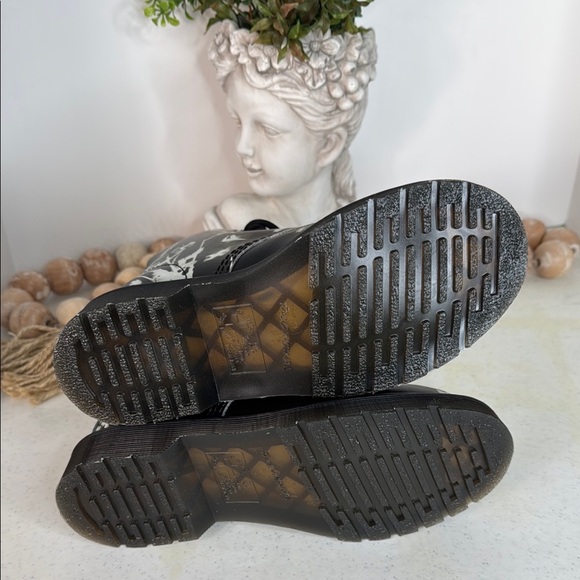 Dr. Martens 1460 Pascal Printed Leather Women's Ankle Boots Sz 6 - Picture 4 of 11